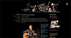 Desktop Screenshot of musikverlag-stroeber.de